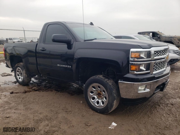 2015 Chevrolet Silverado 1500 Work Truck with VIN 1GCNCPEH8FZ344846, listed as a Copart auction lot 42776105 with 162,582 mi miles and Salvage Title. Bid and sale history available at carsss.com. Image 4.