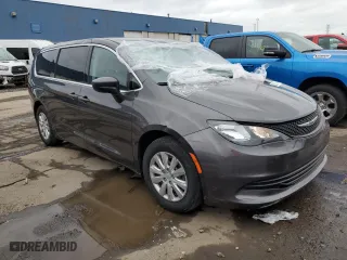 2020 Chrysler Voyager L with VIN 2C4RC1AG4LR132608, listed as a Copart auction lot 80821964 with 63,305 mi miles and Salvage Title. Bid and sale history available at carsss.com. Image 4.