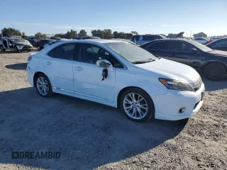 2010 Lexus HS 250h with VIN JTHBB1BA1A2014458, listed as a Copart auction lot 70746254 with 185,474 mi miles and Salvage Title. Bid and sale history available at carsss.com. Image 4.