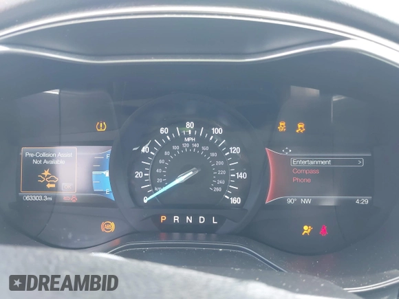 2020 Ford Fusion SE with VIN 3FA6P0H78LR237689, listed as a IAAI auction lot 42492036 with 63,303 mi miles and . Bid and sale history available at DreamBid. Image 7.