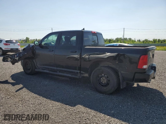 2018 Ram 1500 Big Horn with VIN 1C6RR7LT0JS230274, listed as a Copart auction lot 61849605 with 111,721 mi miles and Salvage title. Bid and sale history available at DreamBid. Image 2.