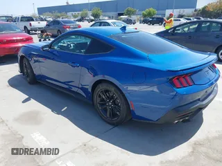 2024 Ford Mustang GT with VIN 1FA6P8CF8R5430448, listed as a IAAI auction lot 42486850 with 5,647 mi miles and . Bid and sale history available at DreamBid. Image 3.
