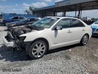 2008 Lincoln MKZ with VIN 3LNHM26T18R647745, listed as a Copart auction lot 51949245 with 99,235 mi miles and Salvage Title. Bid and sale history available at carsss.com. Image 1.