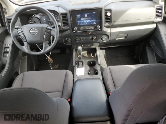 2022 Nissan Frontier SV with VIN 1N6ED1EK0NN687868, listed as a Copart auction lot 50646515 with 51,064 mi miles and Salvage title. Bid and sale history available at DreamBid. Image 8.