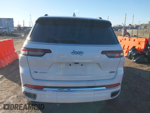 2021 Jeep Grand Cherokee Overland with VIN 1C4RJKDG3M8204967, listed as a IAAI auction lot 41744813 with 37,297 mi miles and . Bid and sale history available at DreamBid. Image 17.