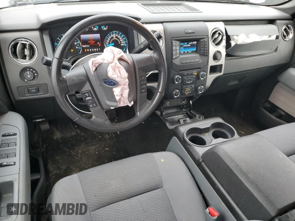 2013 Ford F-150 XL with VIN 1FTFX1ET1DFD82959, listed as a Copart auction lot 42958465 with 104,371 mi miles and Salvage Title. Bid and sale history available at carsss.com. Image 8.