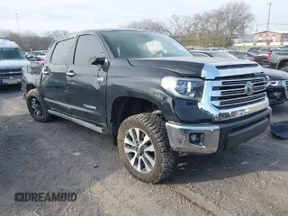 2020 Toyota Tundra Limited with VIN 5TFHY5F17LX908160, listed as a IAAI auction lot 41790859 with Not provided miles and . Bid and sale history available at DreamBid. Image 1.