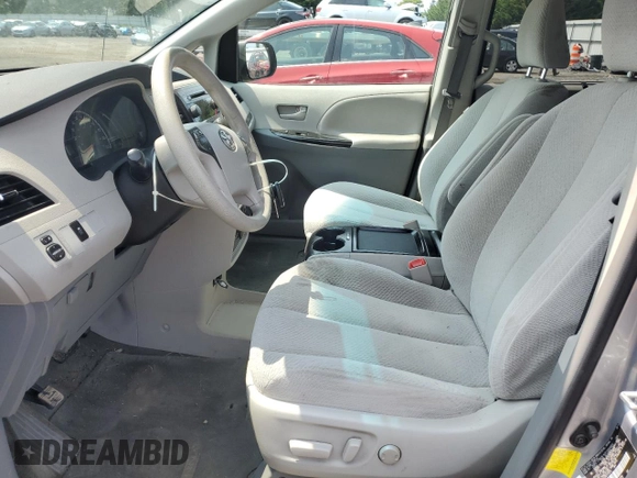 2011 Toyota Sienna LE AAS with VIN 5TDKK3DC0BS172912, listed as a Copart auction lot 59178015 with 137,140 mi miles and Salvage title. Bid and sale history available at DreamBid. Image 7.
