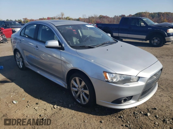 2012 Mitsubishi Lancer GT with VIN JA32U8FW0CU029775, listed as a Copart auction lot 76578364 with 180,217 mi miles and Salvage Title. Bid and sale history available at carsss.com. Image 4.
