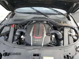 2013 Audi S8 with VIN WAUD2AFD6DN033246, listed as a Copart auction lot 81603074 with 134,241 mi miles and Salvage Title. Bid and sale history available at carsss.com. Image 11.