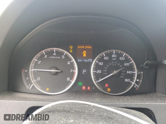 2015 Acura RDX Technology with VIN 5J8TB4H58FL004935, listed as a Copart auction lot 61980864 with 186,319 mi miles and Salvage Title. Bid and sale history available at DreamBid. Image 9.