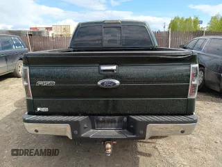 2013 Ford F-150 XL with VIN 1FTFW1ET7DKF86532, listed as a Copart auction lot 57593085 with 128,269 mi miles and Salvage title. Bid and sale history available at DreamBid. Image 6.