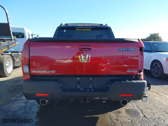 2021 Honda Ridgeline Sport with VIN 5FPYK3F10MB001758, listed as a IAAI auction lot 41397629 with 46,572 mi miles. Bid and sale history available at carsss.com. Image 17.