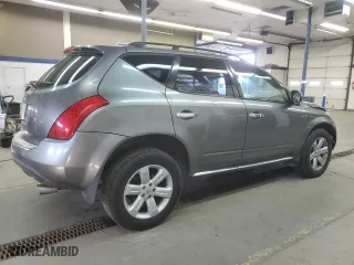 2007 Nissan Murano S with VIN JN8AZ08W67W656153, listed as a Copart auction lot 79902204 with 140,174 mi miles and Salvage Title. Bid and sale history available at carsss.com. Image 3.