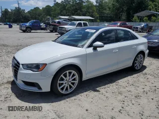 2015 Audi A3 Premium with VIN WAUACGFF9F1031957, listed as a Copart auction lot 62066855 with 96,400 mi miles and Clean title. Bid and sale history available at DreamBid. Image 1.