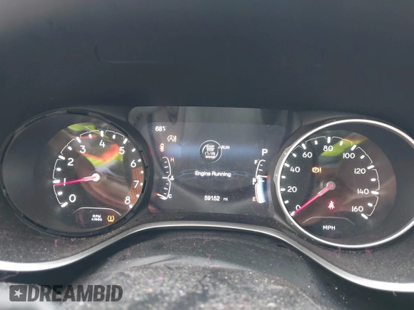 2021 Jeep Compass Altitude z VIN 3C4NJCBB3MT585670, wystawiony jako IAAI lot #40813345 z przebiegiem 59 152 mil mil oraz . Historia ofert i sprzedaży dostępna na DreamBid. Obrazek 7.