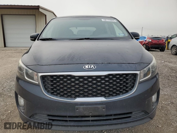 2015 Kia Sedona SX with VIN KNDMC5C17F6036123, listed as a Copart auction lot 58172094 with 128,585 mi miles and Clean Title. Bid and sale history available at carsss.com. Image 5.