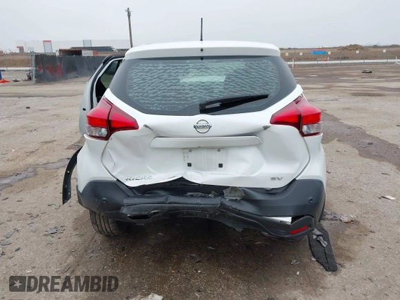 2020 Nissan Kicks SV with VIN 3N1CP5CV9LL500956, listed as a IAAI auction lot 42164189 with 51,678 mi miles and . Bid and sale history available at DreamBid. Image 16.