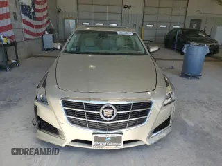2014 Cadillac CTS Luxury AWD with VIN 1G6AX5S38E0130350, listed as a Copart auction lot 56565825 with 167,699 mi miles and Salvage title. Bid and sale history available at DreamBid. Image 5.