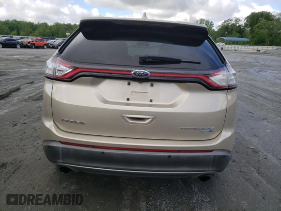 2017 Ford Edge Titanium z VIN 2FMPK4K93HBC13297, wystawiony jako Copart lot #57140415 z przebiegiem 97 505 mil mil oraz Szkoda całkowita • Salvage title. Historia ofert i sprzedaży dostępna na DreamBid. Obrazek 6.