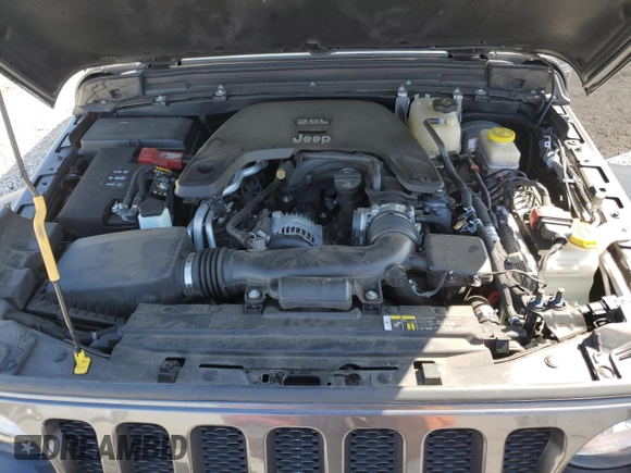 2020 Jeep Wrangler Unlimited Sport with VIN 1C4HJXDG6LW201614, listed as a Copart auction lot 51756345 with 56,346 mi miles and Salvage title. Bid and sale history available at DreamBid. Image 13.