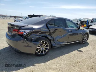 2016 Acura TLX Technology with VIN 19UUB2F55GA009812, listed as a Copart auction lot 53988675 with 60,578 mi miles and Salvage title. Bid and sale history available at DreamBid. Image 3.