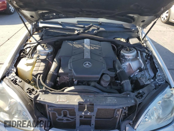 2003 Mercedes-Benz S-Class 4.3L with VIN WDBNG70J73A353125, listed as a Copart auction lot 73850844 with 142,282 mi miles and Clean Title. Bid and sale history available at carsss.com. Image 11.