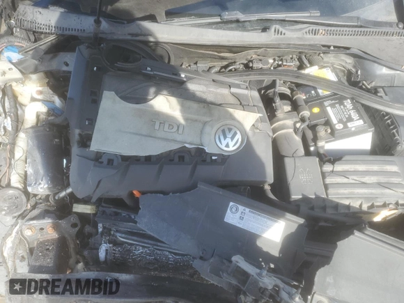 2012 Volkswagen Jetta TDI w/Sunroof & Nav z VIN 3VWPL7AJ4CM645626, wystawiony jako Copart lot #89278205 z przebiegiem 174 684 mil mil oraz Szkoda całkowita • Salvage title. Historia ofert i sprzedaży dostępna na DreamBid. Obrazek 11.
