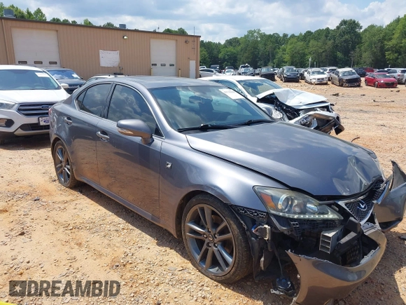 2012 Lexus IS 250 with VIN JTHBF5C20C5180233, listed as a IAAI auction lot 42718446 with 181,174 mi miles and . Bid and sale history available at DreamBid. Image 1.