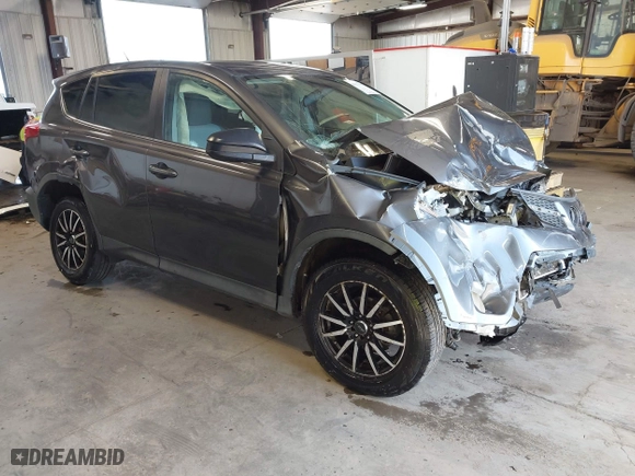 2015 Toyota RAV4 LE with VIN 2T3BFREV1FW268169, listed as a IAAI auction lot 41934152 with 72,840 mi miles. Bid and sale history available at carsss.com. Image 1.