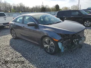 2017 Honda Civic EX-L with VIN 19XFC1F76HE015083, listed as a Copart auction lot 49513045 with 102,827 mi miles and Salvage title. Bid and sale history available at DreamBid. Image 4.