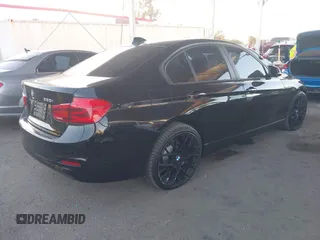 2018 BMW 3 Series 320i with VIN WBA8E1G54JNU91167, listed as a IAAI auction lot 40891360 with 93,976 mi miles. Bid and sale history available at carsss.com. Image 4.