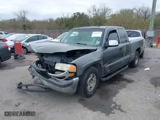 2002 GMC Sierra 1500 SLE with VIN 2GTEC19T121214213, listed as a IAAI auction lot 41317517 with 209,031 mi miles. Bid and sale history available at carsss.com. Image 17.