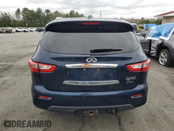 2015 Infiniti QX60 with VIN 5N1AL0MM6FC505925, listed as a Copart auction lot 52889765 with 132,463 mi miles and Non repairable. Bid and sale history available at DreamBid. Image 6.