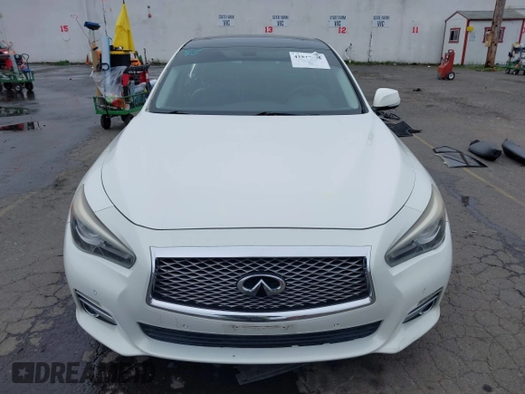 2014 Infiniti Q50 Premium z VIN JN1BV7AP8EM671403, wystawiony jako IAAI lot #41837716 z przebiegiem 115 058 mil mil oraz . Historia ofert i sprzedaży dostępna na DreamBid. Obrazek 13.