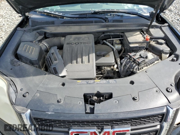 2011 GMC Terrain SLE-2 with VIN 2CTALSEC8B6467143, listed as a Copart auction lot 57233255 with 150,917 mi miles and Salvage title. Bid and sale history available at DreamBid. Image 12.