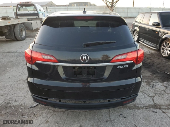 2013 Acura RDX Tech Pkg with VIN 5J8TB3H50DL008985, listed as a Copart auction lot 85418484 with 154,038 mi miles and Salvage Title. Bid and sale history available at carsss.com. Image 6.