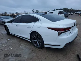 2018 Lexus LS with VIN JTHB51FF8J5000245, listed as a Copart auction lot 88164355 with 79,813 mi miles and Salvage Title. Bid and sale history available at carsss.com. Image 2.