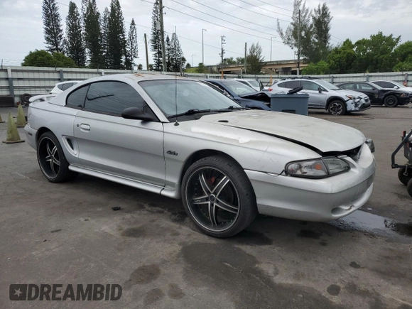 1998 Ford Mustang GT z VIN 1FAFP42XXWF229613, wystawiony jako Copart lot #63231905 z przebiegiem 65 669 mil mil oraz Szkoda całkowita • Salvage title. Historia ofert i sprzedaży dostępna na DreamBid. Obrazek 4.