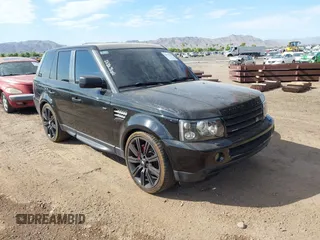 2008 Land Rover Range Rover Sport SC with VIN SALSH23408A150197, listed as a IAAI auction lot 42651281 with 118,204 mi miles and . Bid and sale history available at DreamBid. Image 1.