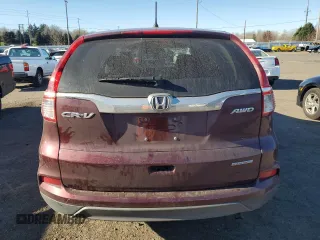 2016 Honda CR-V SE with VIN 2HKRM4H47GH651813, listed as a Copart auction lot 42036765 with 175,284 mi miles and Salvage Title. Bid and sale history available at carsss.com. Image 6.