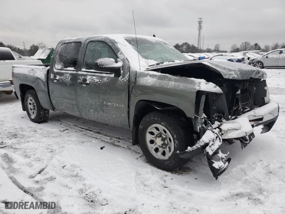 2011 Chevrolet Silverado 1500 LS with VIN 3GCPKREA4BG324565, listed as a Copart auction lot 46129305 with 241,195 mi miles and Salvage Title. Bid and sale history available at carsss.com. Image 4.