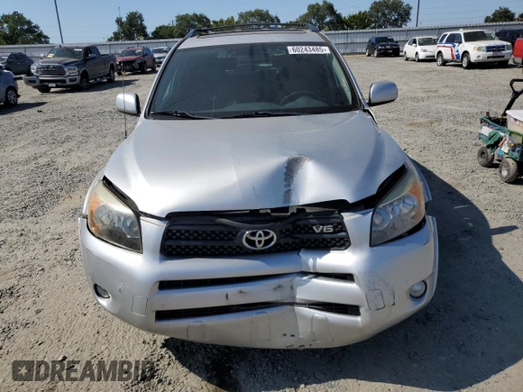 2007 Toyota RAV4 Sport with VIN JTMZK32VX76005273, listed as a Copart auction lot 60243485 with 175,235 mi miles and Salvage title. Bid and sale history available at DreamBid. Image 5.