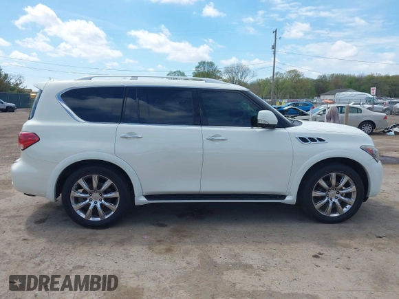 2013 Infiniti QX56 z VIN JN8AZ2NE1D9042676, wystawiony jako IAAI lot #42181659 z przebiegiem 113 454 mil mil oraz . Historia ofert i sprzedaży dostępna na DreamBid. Obrazek 13.
