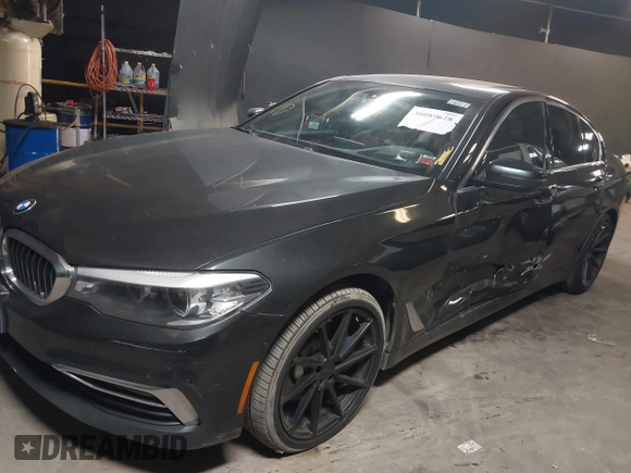 2017 BMW 5 Series 530i xDrive with VIN WBAJA7C35HG905401, listed as a IAAI auction lot 38089618 with 107,692 mi miles and . Bid and sale history available at carsss.com. Image 17.