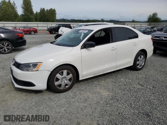 2013 Volkswagen Jetta S with VIN 3VW2K7AJ4DM383217, listed as a Copart auction lot 61620015 with 108,043 mi miles and Salvage title. Bid and sale history available at DreamBid. Image 1.
