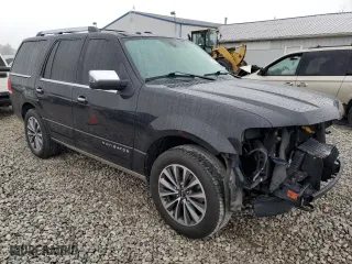 2015 Lincoln Navigator with VIN 5LMJJ2JT7FEJ04396, listed as a Copart auction lot 51579685 with 159,495 mi miles and Salvage Title. Bid and sale history available at carsss.com. Image 4.