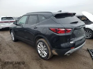 2020 Chevrolet Blazer LT with VIN 3GNKBJRS3LS587053, listed as a Copart auction lot 86148964 with 96,779 mi miles and Salvage title. Bid and sale history available at DreamBid. Image 2.