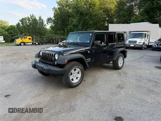 2015 Jeep Wrangler Unlimited Sport with VIN 1C4BJWDG8FL502570, listed as a Copart auction lot 65854505 with 120,541 mi miles and Clean title. Bid and sale history available at DreamBid. Image 2.