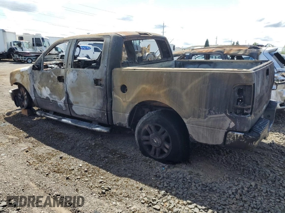 2008 Ford F-150 XLT with VIN 1FTPW145X8KE35391, listed as a Copart auction lot 58439615 with Not provided miles and Salvage title. Bid and sale history available at DreamBid. Image 2.